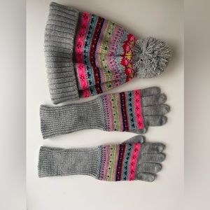 Gap beanie & gloves set